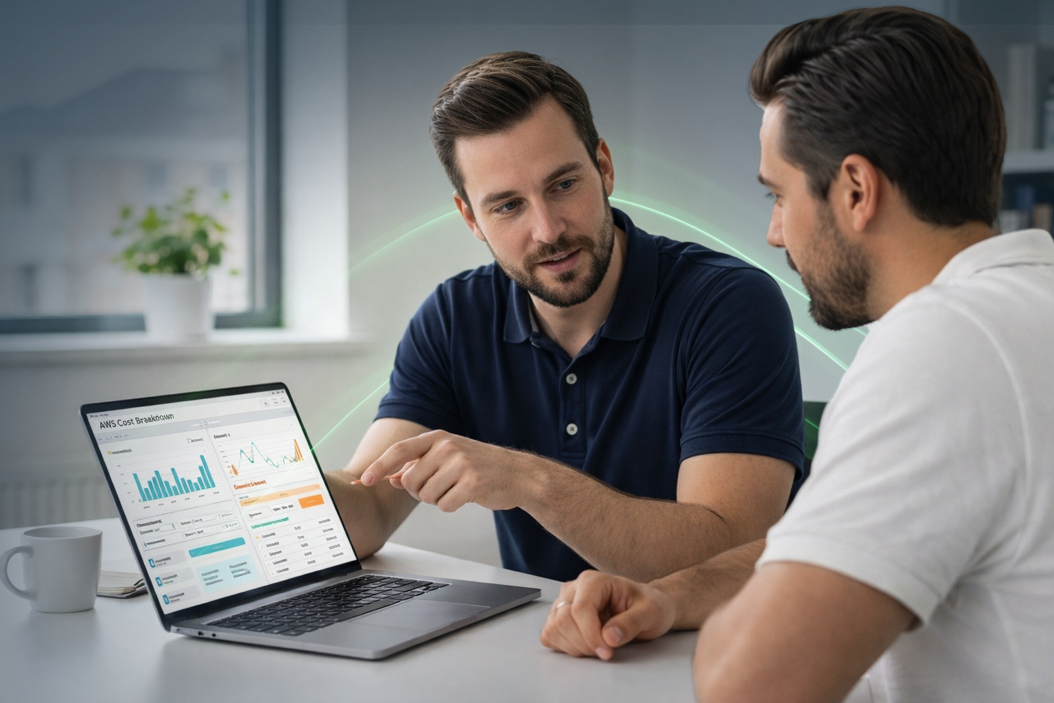 Initial consulting to understand the context and problem in an AWS environment