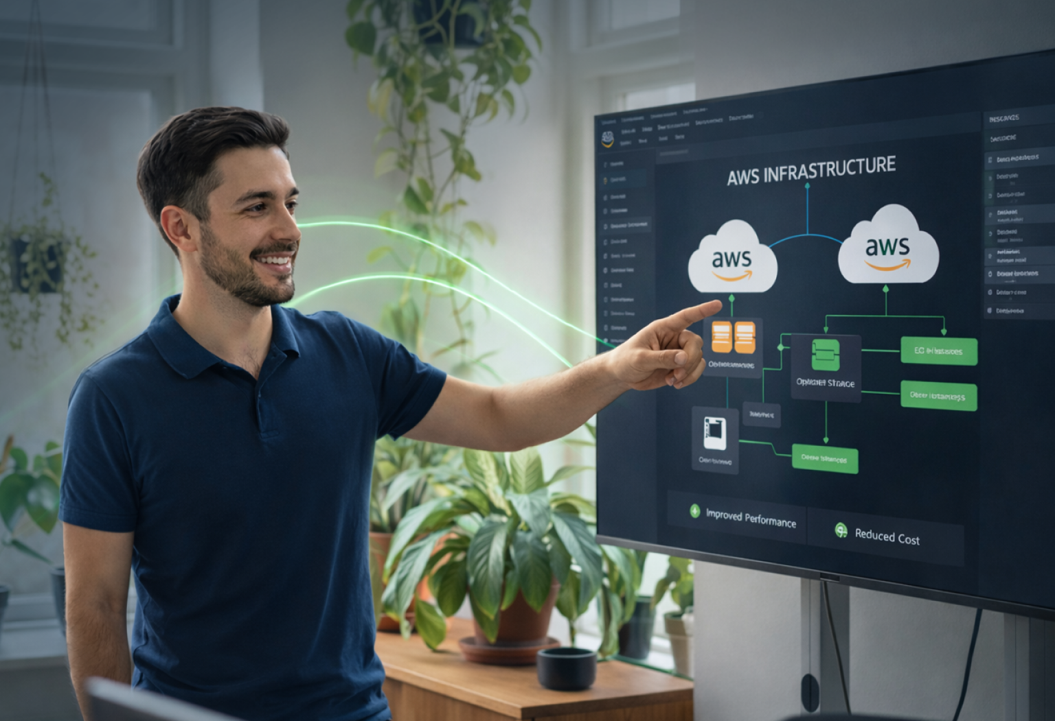 Propuesta a medida para optimizar costos AWS según arquitectura y contexto técnico